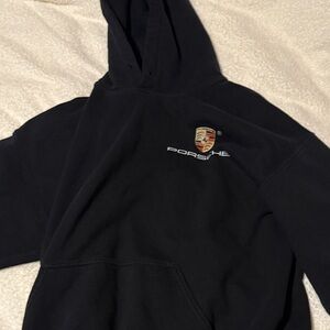 Gildan Black Hoodie with Logo